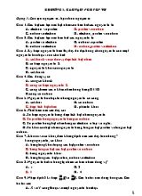 Hóa học - Chương I Cấu tạo nguyên tử